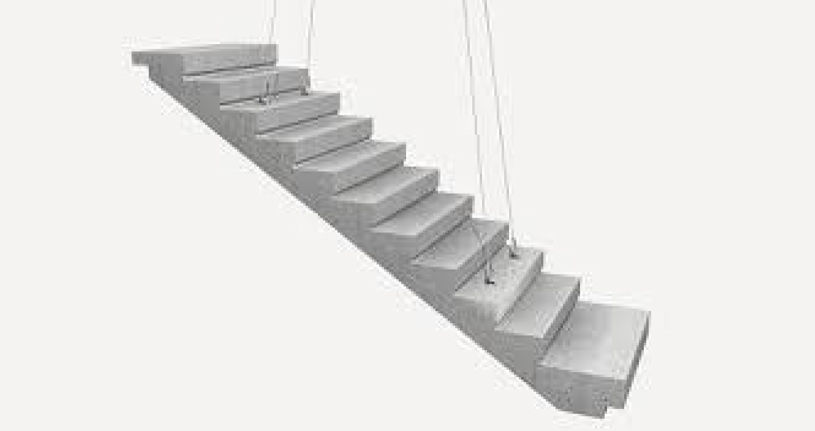 ESCALIERS EN BE¦üTON PRE¦üFABRIQUE¦üS